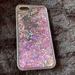 Iphone 7 glitter phone case